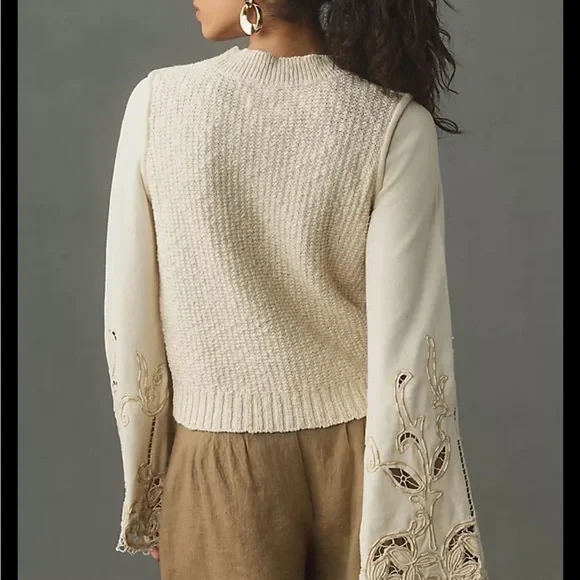 Anthropologie Textured Top - Picture 2 of 3